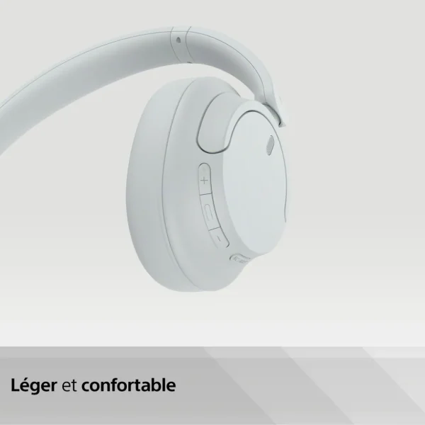 Casque Avec fil et sans fil Arceau Appels/Musique USB Type-C Bluetooth - Blanc