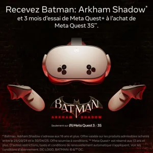 Casque de réalité virtuelle Quest 3S 128 Go - Batman: Arkham Shadow