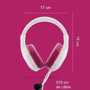 Casque gamer H5 MAGENTA Access