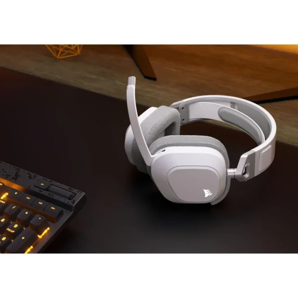 Casque gamer HS80 MAX Wireless blanc