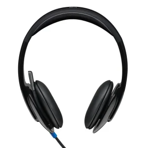 Casque H540 Filaire, Ecouteurs Stéréo Anti-Parasites, USB, pour PC/Mac