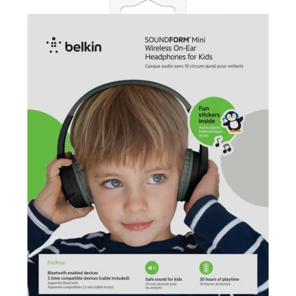 Casque pour enfant SoundForm Mini Noir