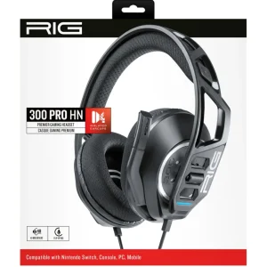 Casque Premium Gaming Filaire 300 Pro HN Noir Nintendo Switch