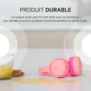 Casque SoundForm pour enfant Mini Rose