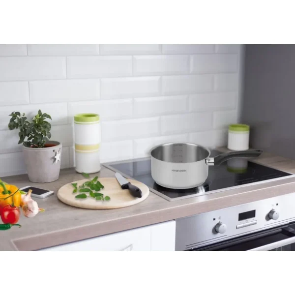 Casserole inox 18 cm