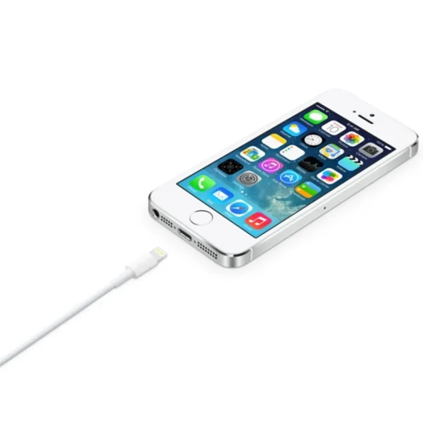 Câble de charge lightning - Longueur de câble 2m - Blanc