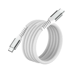 Câble de charge Magsafe USB C / USB C 1m - Blanc