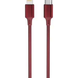 Câble de charge USB C/Lightning NMFI - Rouge