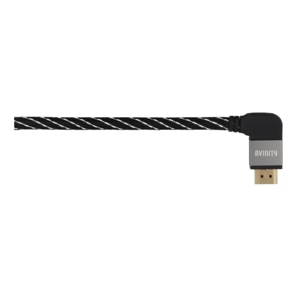 Câble HDMI 2.0/18Gbps 5m Fiche coudée