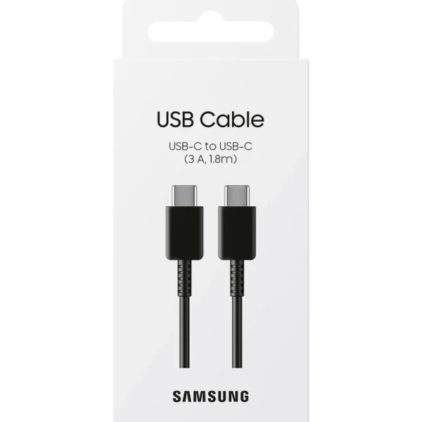 Câble USB C/USB C - Noir