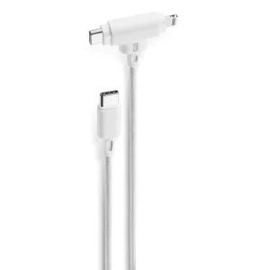 Câble USB C/USB 1.50m - Blanc