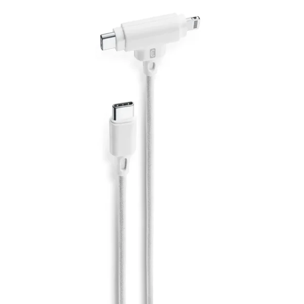 Câble USB C/USB 1.50m - Blanc