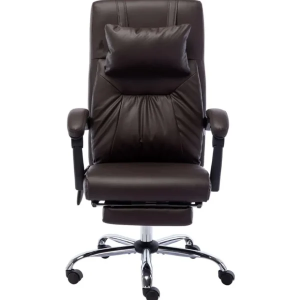 Chaise de bureau de massage Marron Similicuir