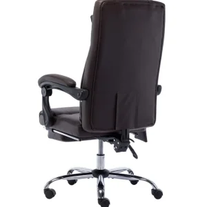 Chaise de bureau de massage Marron Similicuir