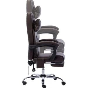 Chaise de bureau de massage Marron Similicuir