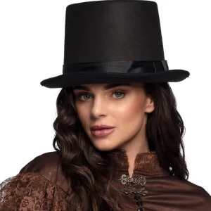 Chapeau Haut De Forme Byron Noir