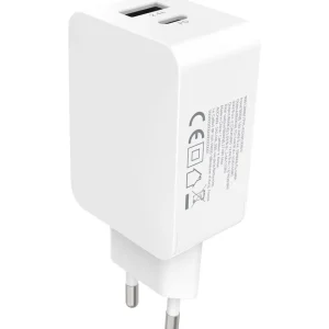 Chargeur maison USB A/ UBS C - Blanc