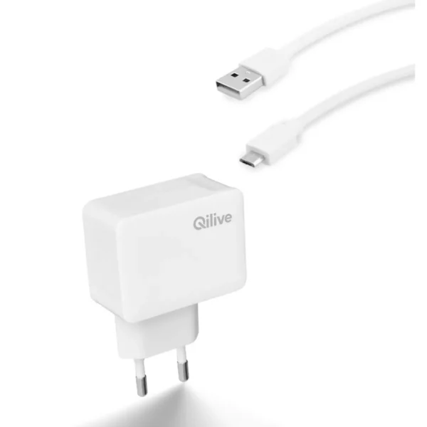 Chargeur pour téléphone Micro USB - Blanc