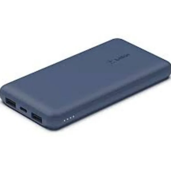 Chargeur secteur 10 000 mAh bleu