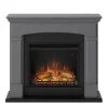 Cheminée électrique décorative Helmi Gris foncé - Powerflame