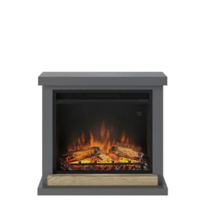 Cheminée électrique décorative Hagen Gris foncé - Powerflame