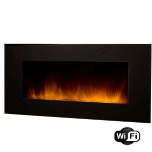 Cheminée électrique 2000w en wifi - volcano xxl wifi