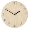 Chiffres en bois pour horloge 1-12 + 24 traits