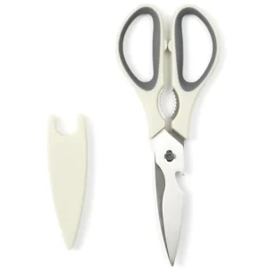 Ciseaux de Cuisine Aimanté Multifoncton 22cm Taupe