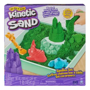 Coffret Chateau-Bac à Sable Kinetic sand