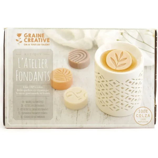 Coffret DIY atelier fondants à bougie