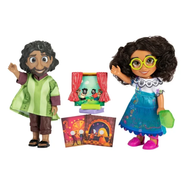 Coffret Figurine Encanto Mirabel et Bruno + accessoires