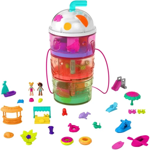 Coffret Polly Pocket multifacettes Smoothie