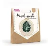 Coffret Punch needle - Feuille tropicale Ø 20 cm