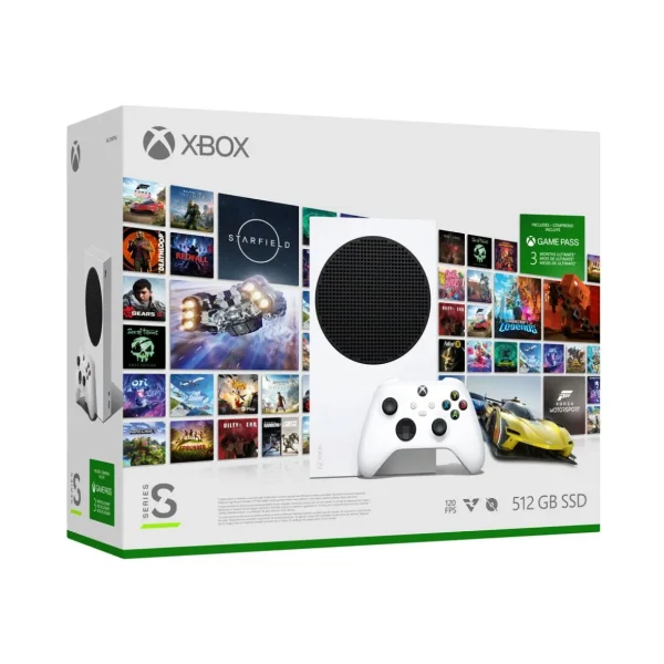 Console Xbox Series S Blanc + Game Pass Ultimate 3 mois