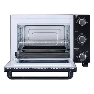 CONTINENTAL EDISON CEMF22B - Minifour electrique 22L noir - 1300W - Rotissoire, Convection naturelle