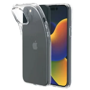 Coque de téléphone renforcée pour iPhone 15 Pro Max MFI - Transparent