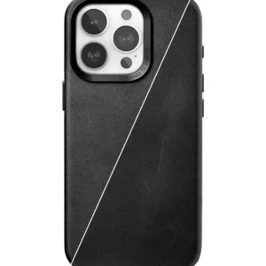 Coque iPhone 15 Plus Cuir noir