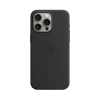 Coque iPhone 15 Pro Max MagSafe silicone Noir