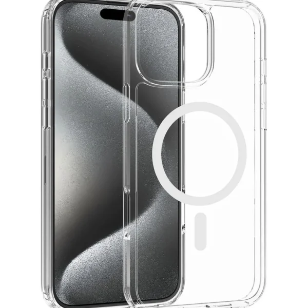 Coque Magsafe TPU pour Apple iPhone 16 Pro Max - Transparente