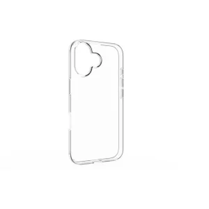 Coque plastique pour Apple iPhone 16 - Transparente