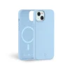 Coque silicone Magsafe pour iPhone 15 Plus - Bleu ciel