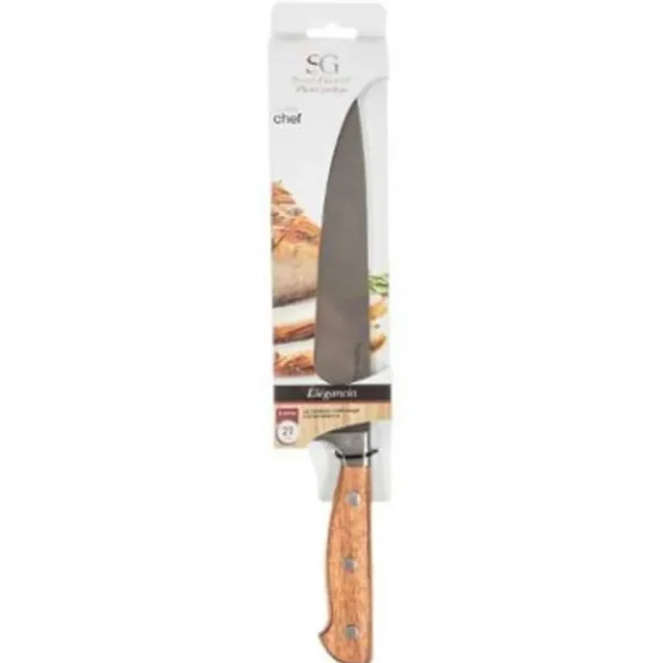 Couteau de Chef Elegancia 33cm Naturel