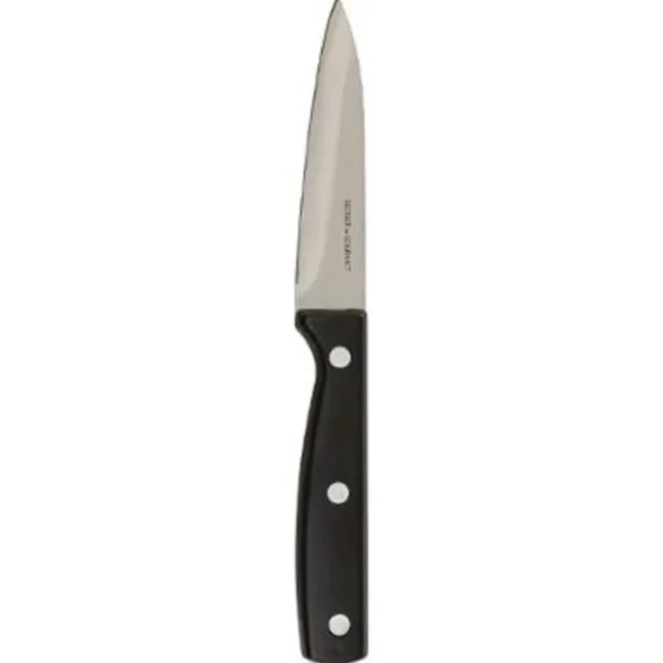 Couteau d'Office Dice Inox 19cm Noir