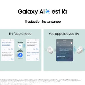 Écouteurs Galaxy Buds FE Buds avec Galaxy AI - Noir