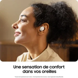 Écouteurs Galaxy Buds FE Buds avec Galaxy AI - Noir