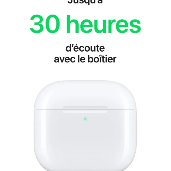 Écouteurs Airpods 4eme génération - blanc