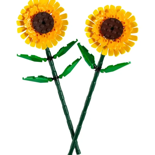 Creator 40524 Tournesols, Kit de Construction de Fleurs Artificielles, Chambre d'Enfant ou Décoration de Maison