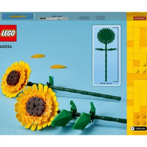 Creator 40524 Tournesols, Kit de Construction de Fleurs Artificielles, Chambre d'Enfant ou Décoration de Maison