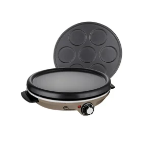 Crêpière 30cm 1000w inox - 8694