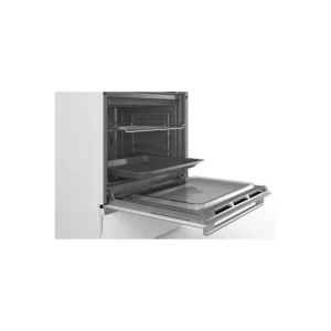 Cuisinière vitrocéramique 63l 4 feux blanc - hks79r220